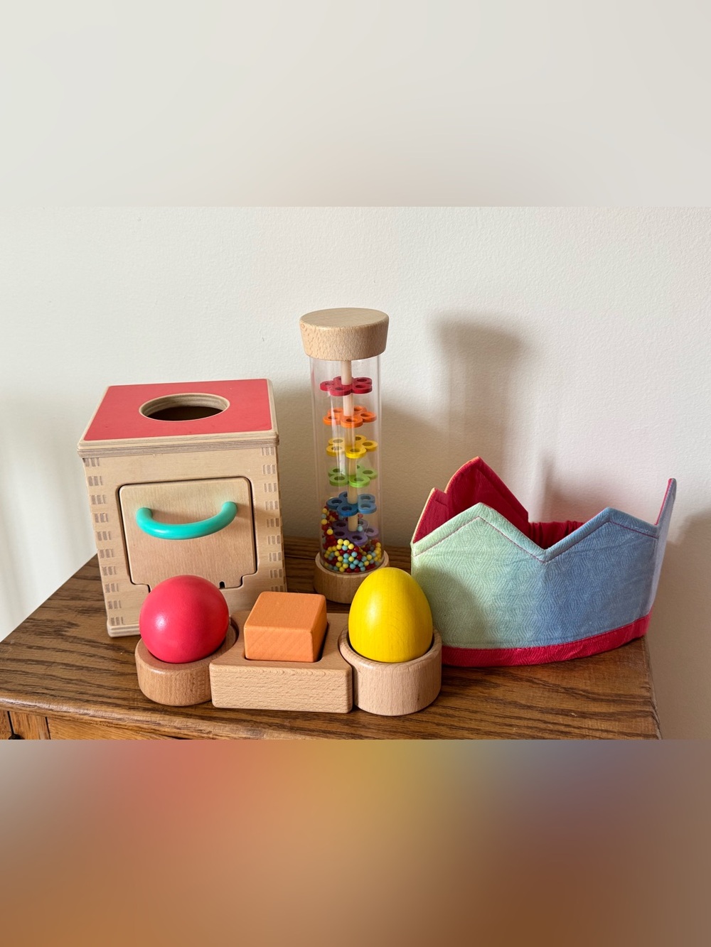 Lovevery Wooden Toy Lot Sarah’s Silks